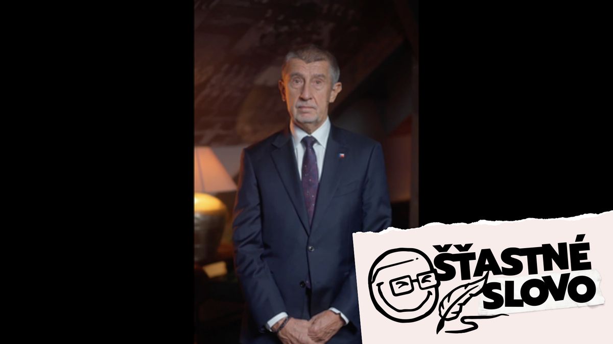 Šťastné slovo: Babiš se nás snaží dojmout. Přitom jen řeší vlastní problémy